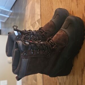 Thermolite Cold Front Techwear Winter Boots Lace Up Boots Brown Insulated Mens 9